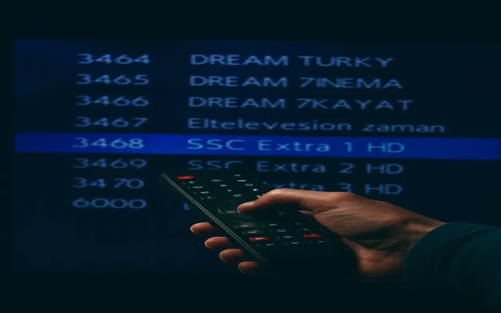 خطوات ضبط تردد قناة SSC Extra 1 الجديد على الريسيفر